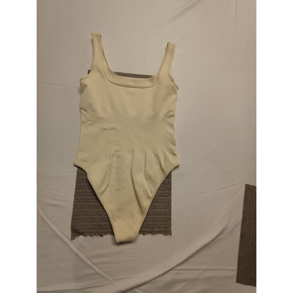 Goqq Womens tank top one piece size large white